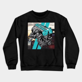 Mk4 Supra's 2JZ - GTE Crewneck Sweatshirt